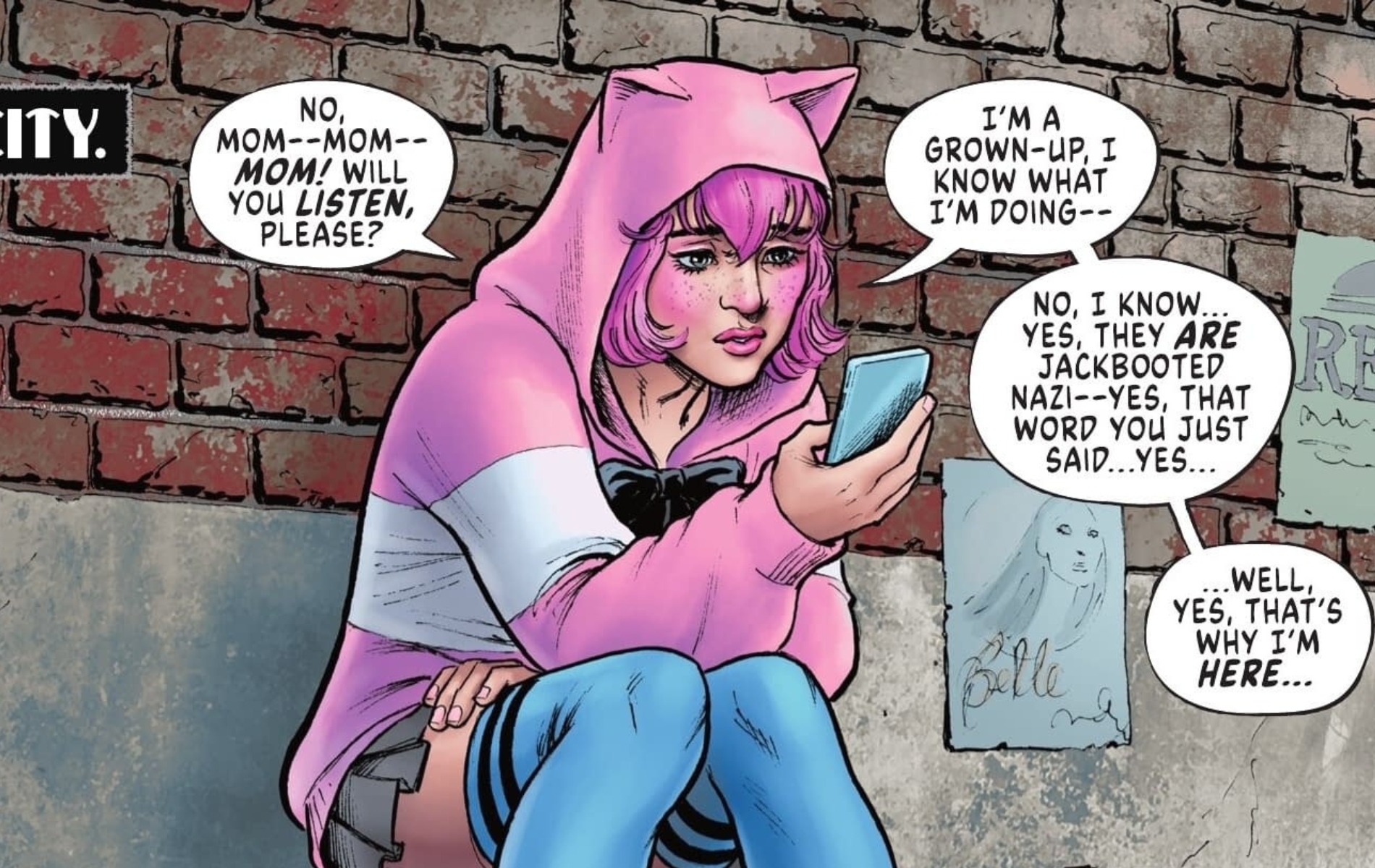 New DC Comics Universe character Featherweight confirmed to be trans