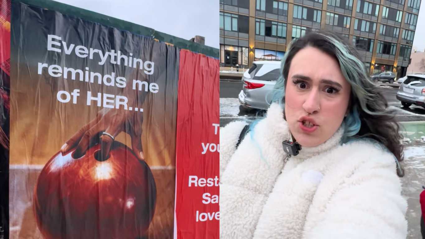 Lesbian dating app goes viral with hilarious bowling ball ad: 'Think of the children!'