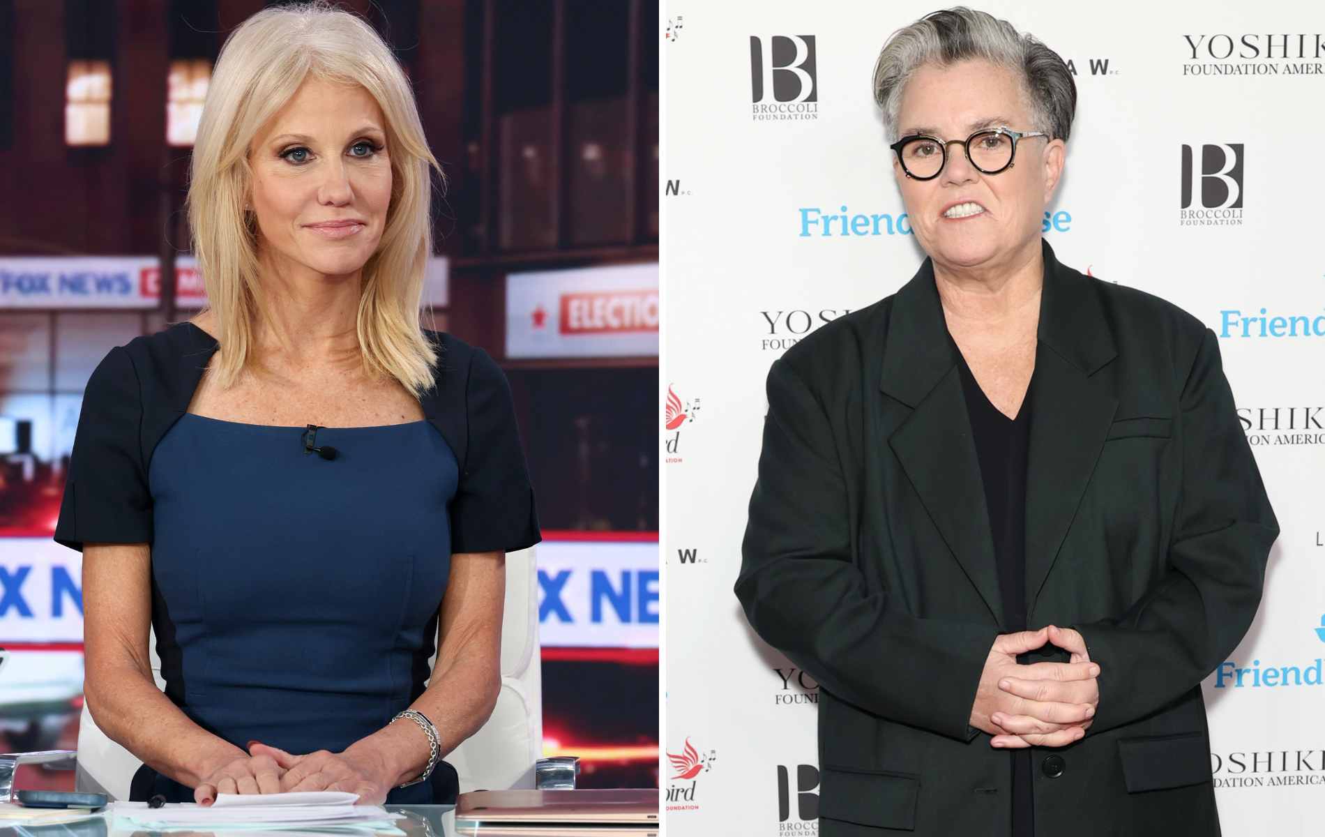 Kellyanne Conway tells Rosie O'Donnell, a lesbian, to 'find a husband'