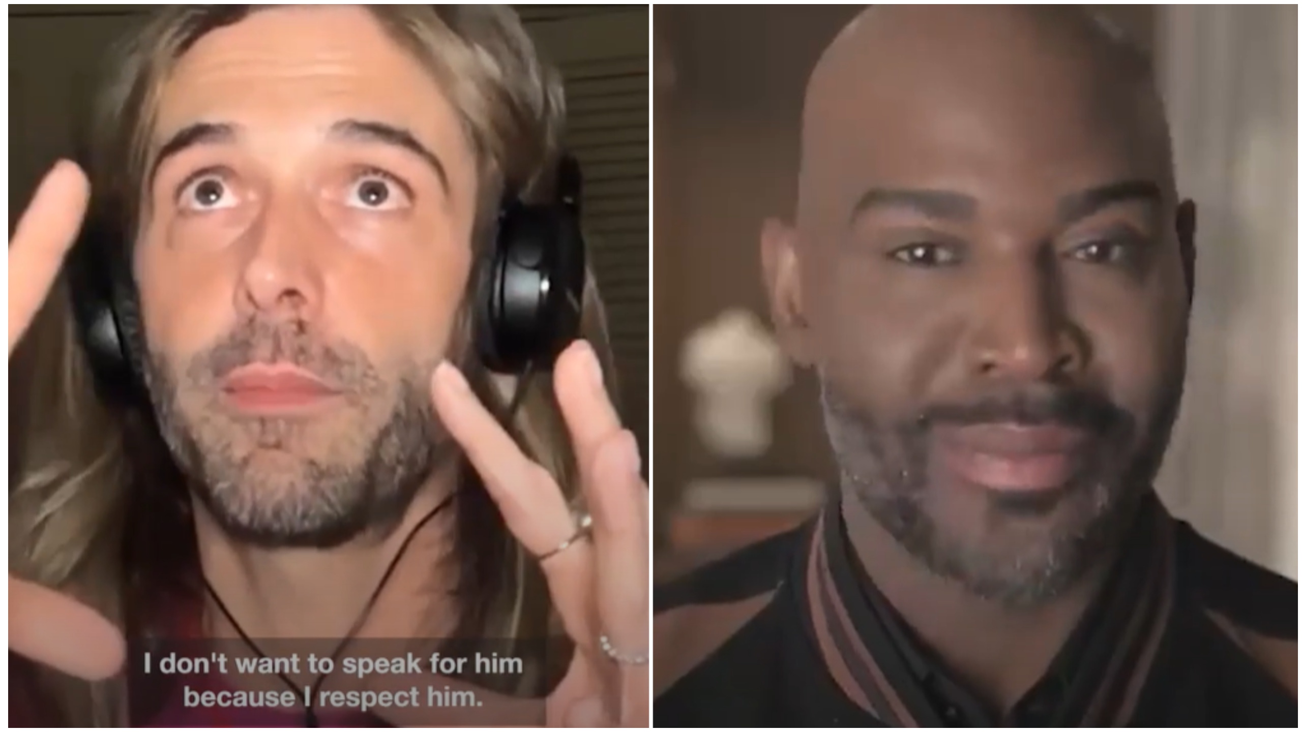 Queer Eye's Jonathan Van Ness breaks silence about Karamo drama: 'I respect him’