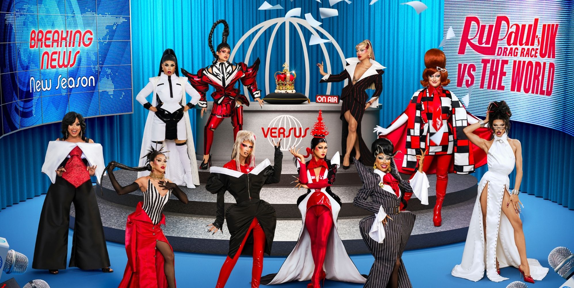 Drag Race UK vs The World stars tease 'juicy, messy drama': 'OG Drag Race vibes'