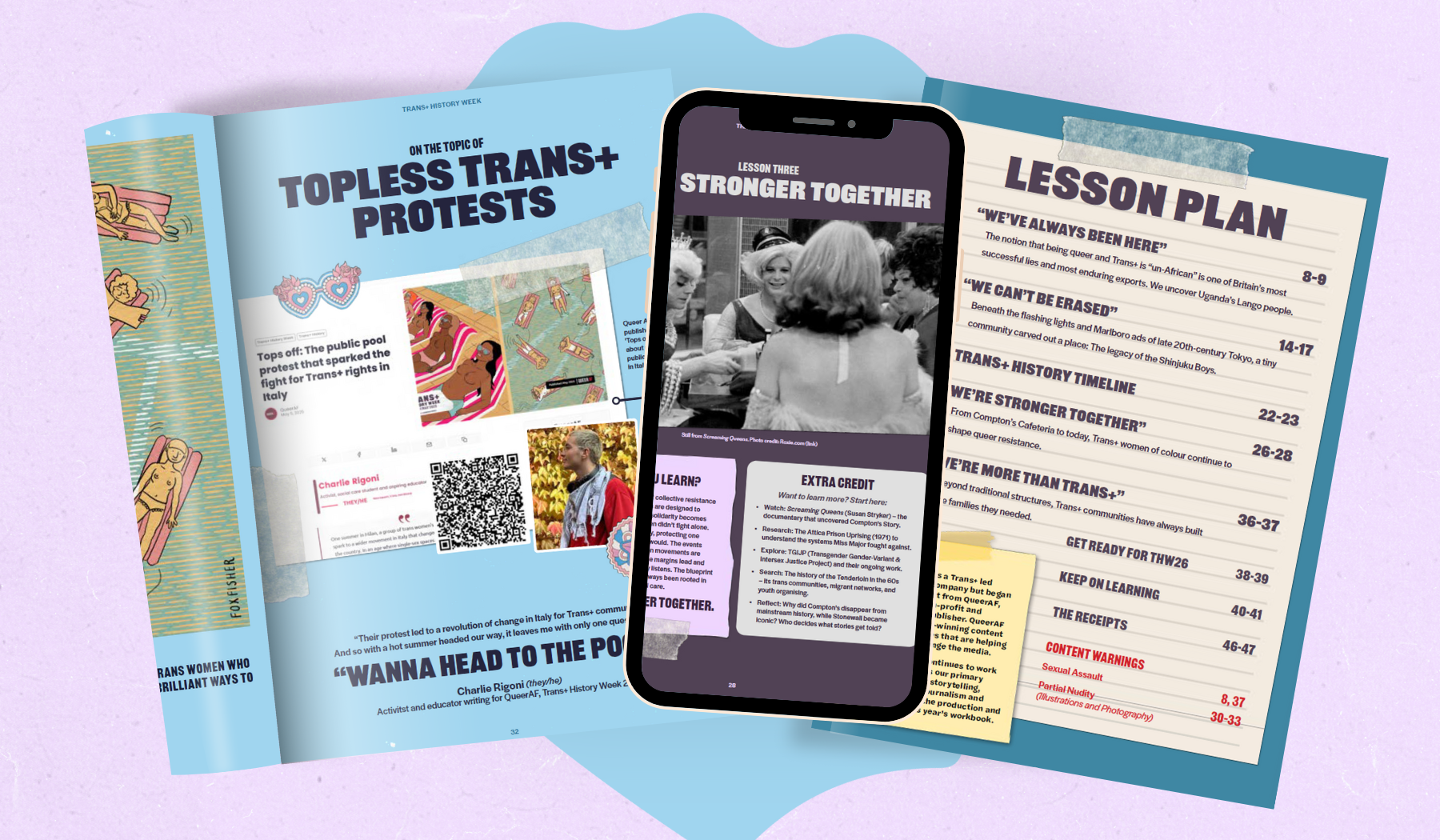 Trans+ History Week launches 2026 workbook: 'Always been here'