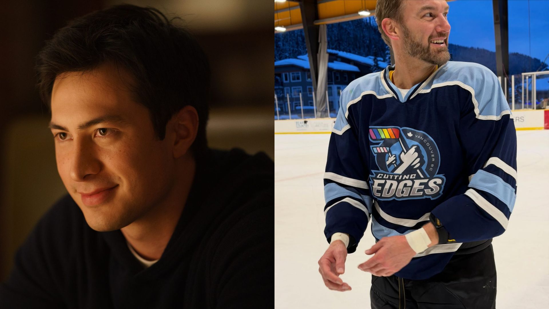 Heated Rivalry's Hudson Williams sends sweet message to newly out hockey player Jesse Kortuem