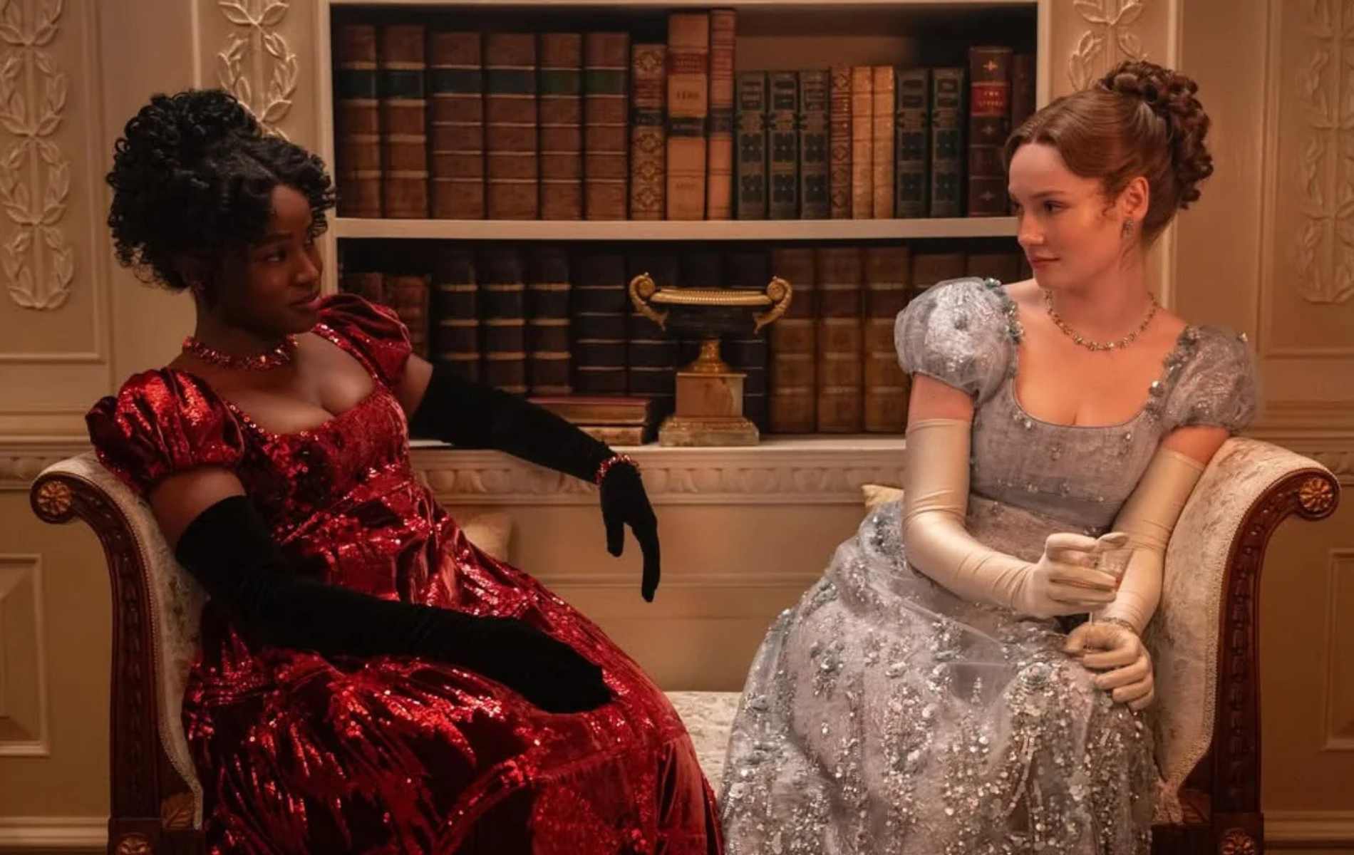 Thank Sappho for Scissorton, ahem Bridgerton, yuri: 'We won!'