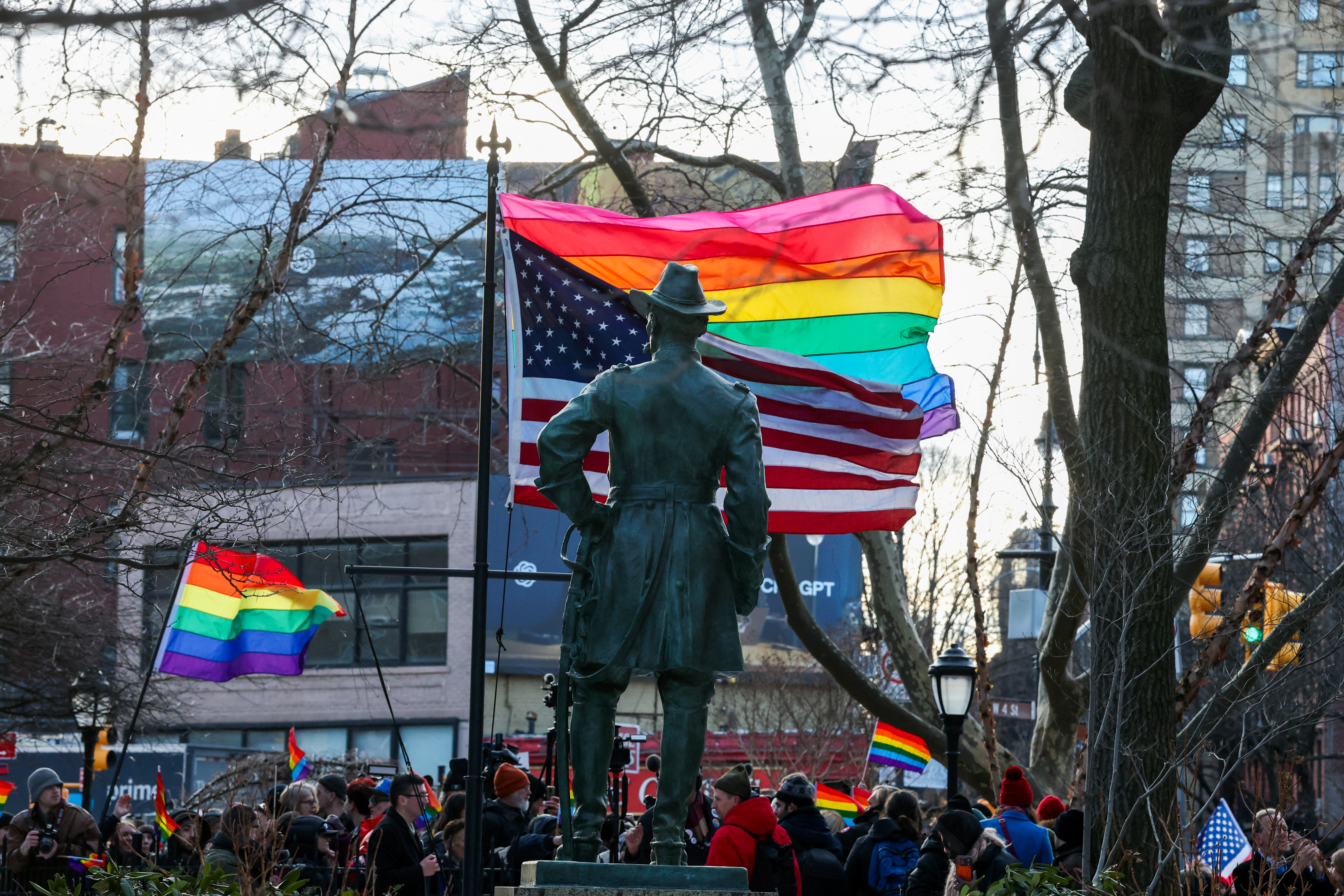 New legislation to keep Pride flag flying permanently at Stonewall Monument proposed