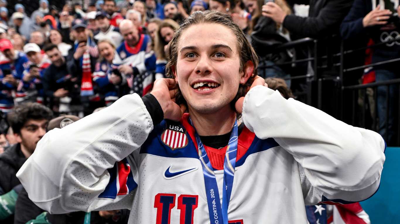 Team USA hockey player Jack Hughes proves he's LGBTQ+ ally in unearthed clip