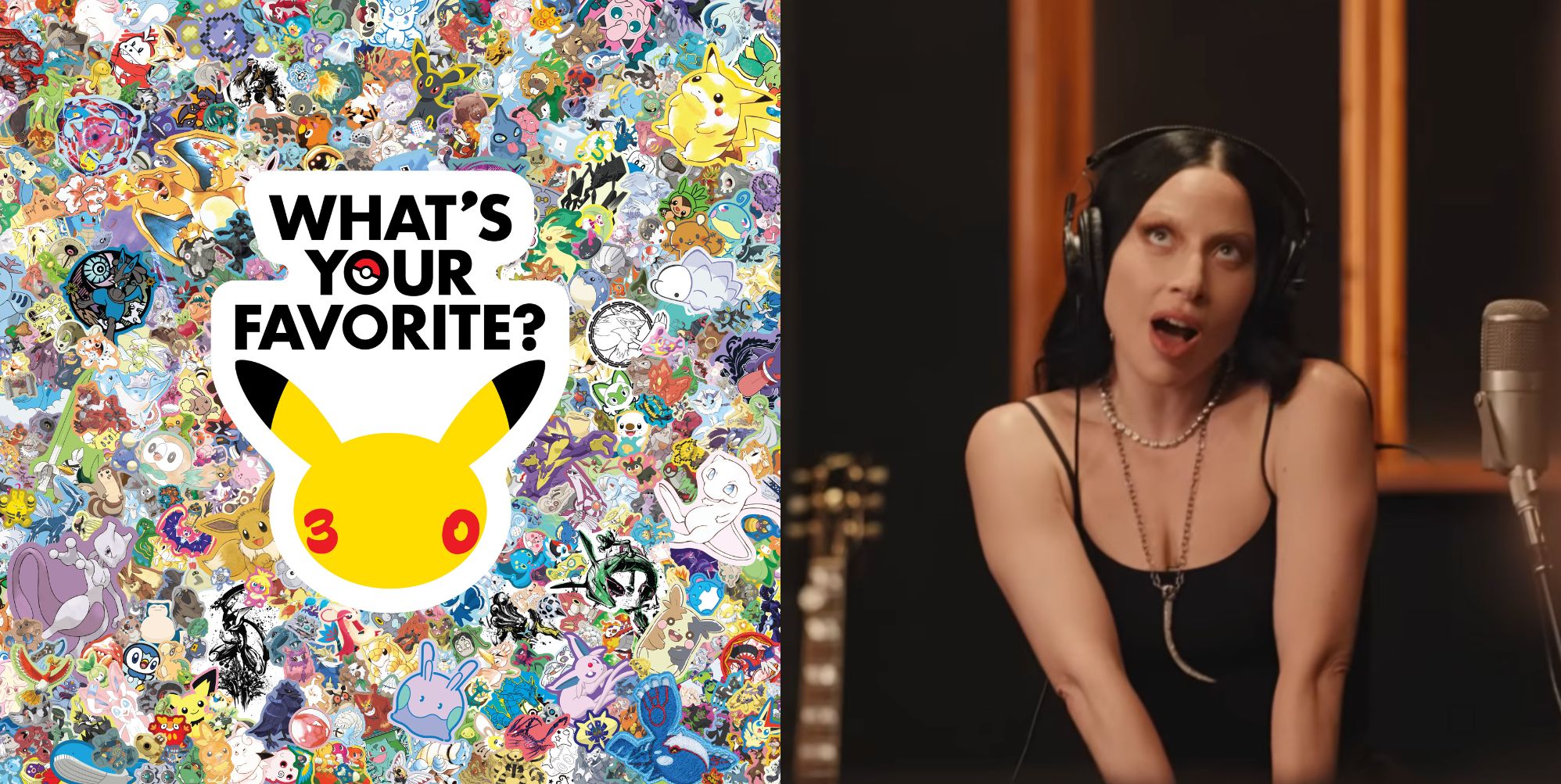 Lady Gaga confirms her favourite Pokémon ahead of brand’s 30th anniversary celebrations