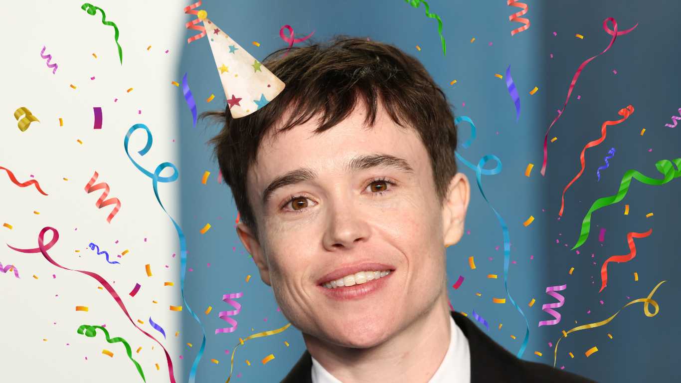 Happy birthday to trans icon Elliot Page, who turns 39 today (21 February).