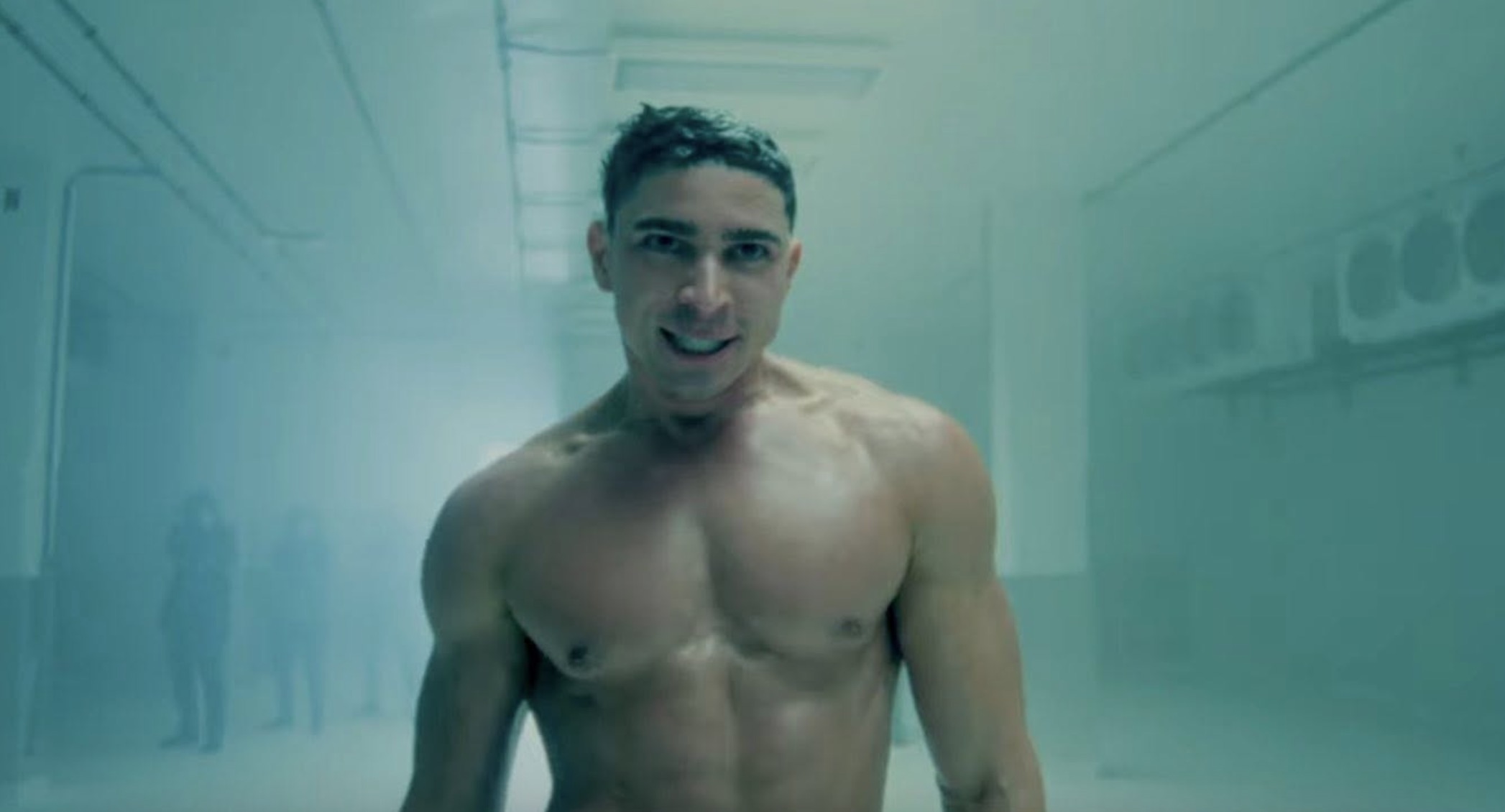 Isaac Powell in the beauty