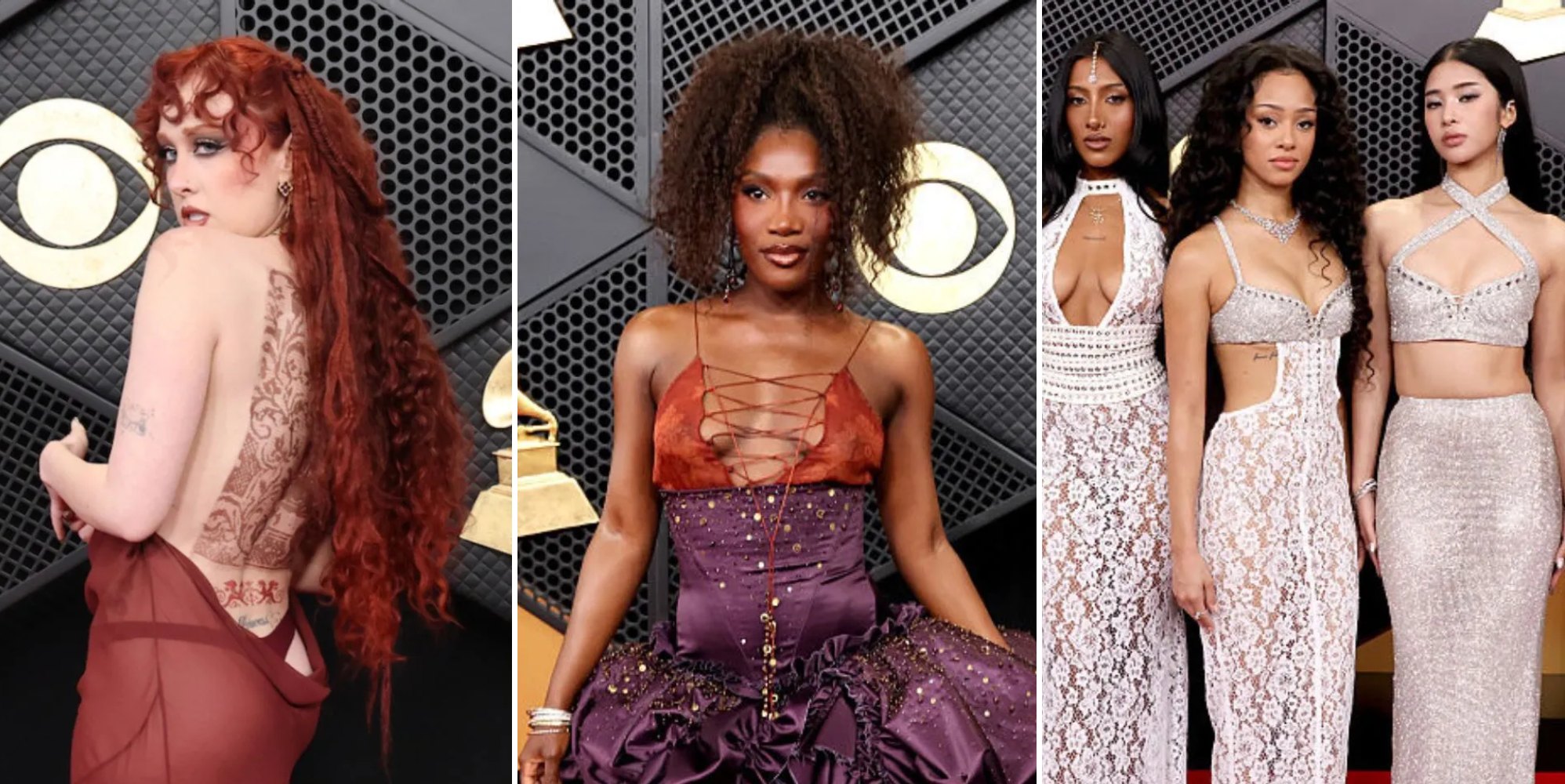 Grammys 2026 most eye-catching red carpet moments from Chappell Roan to Katseye