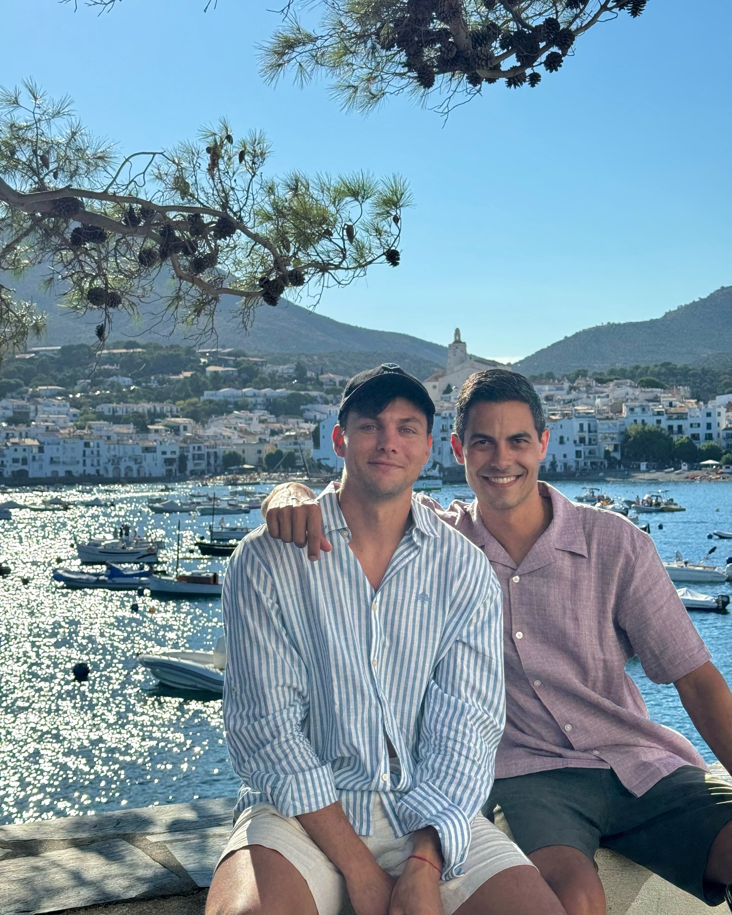Nicolas Keenan and fiancé Rob Jetten
