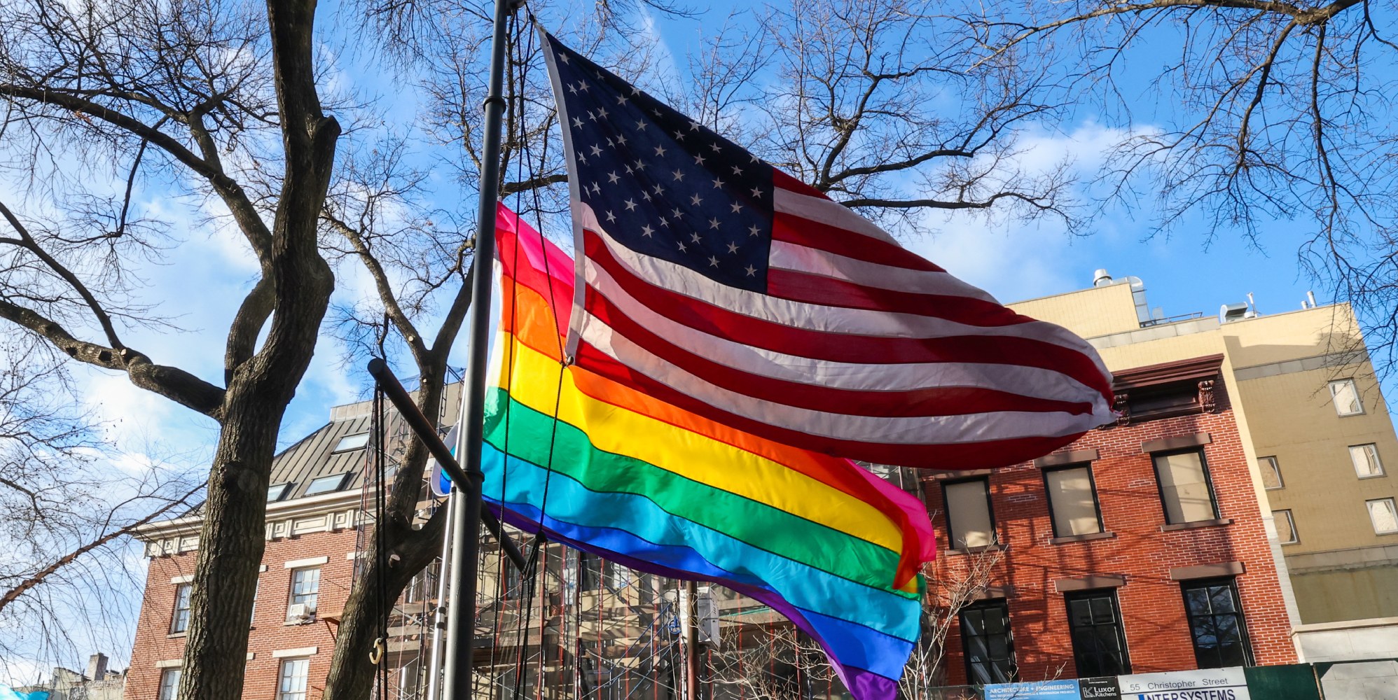 What's going on with the Pride flag at Stonewall National Monument