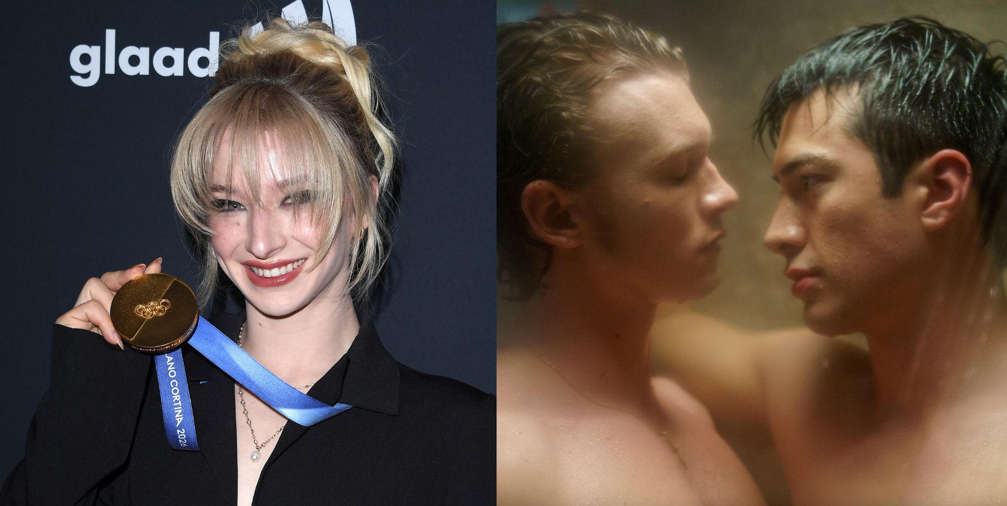 Queer ice skating star Amber Glenn calls for a lesbian Heated Rivalry