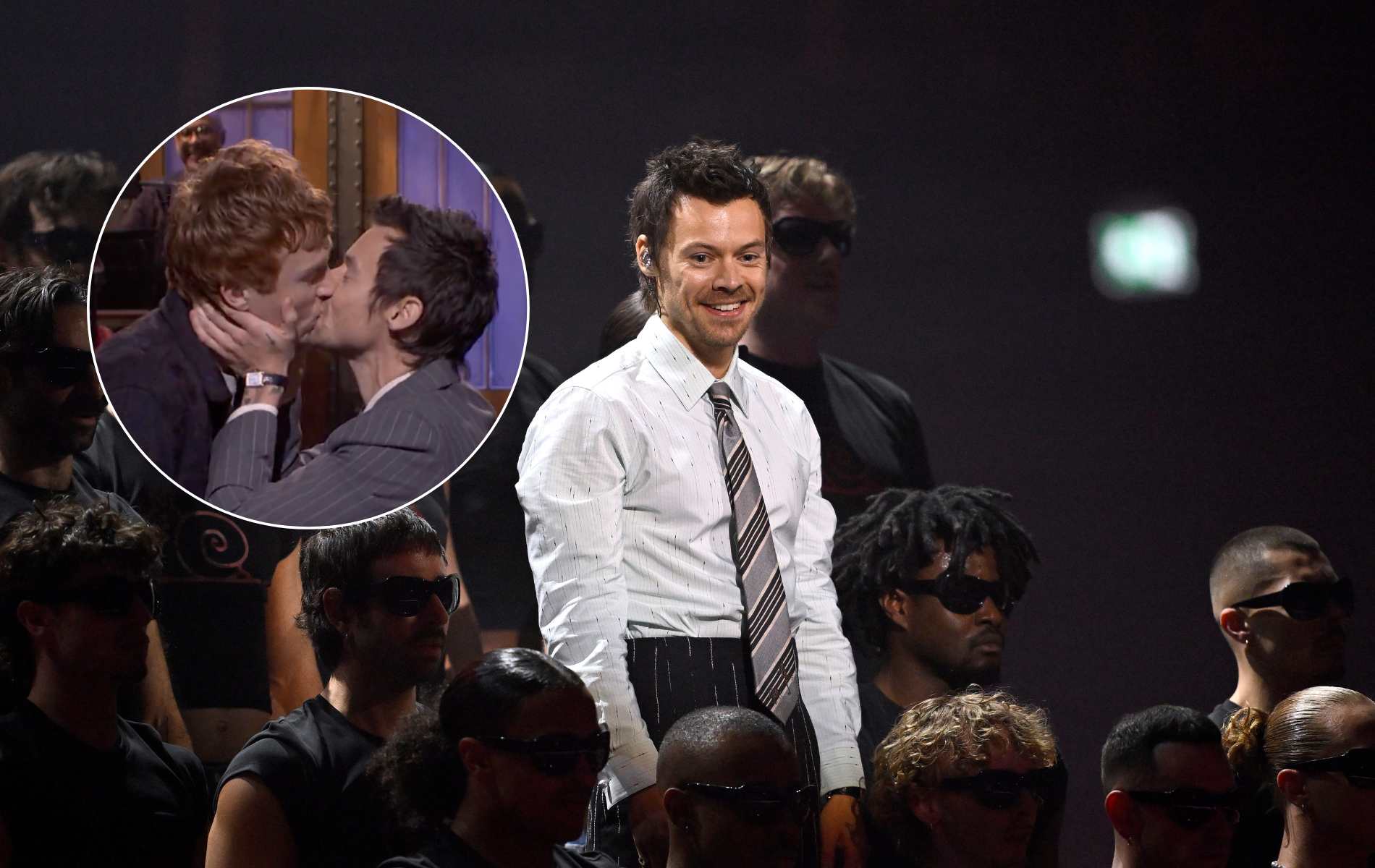 Harry Styles hits back at ‘queerbaiting’ claims again with kiss on SNL