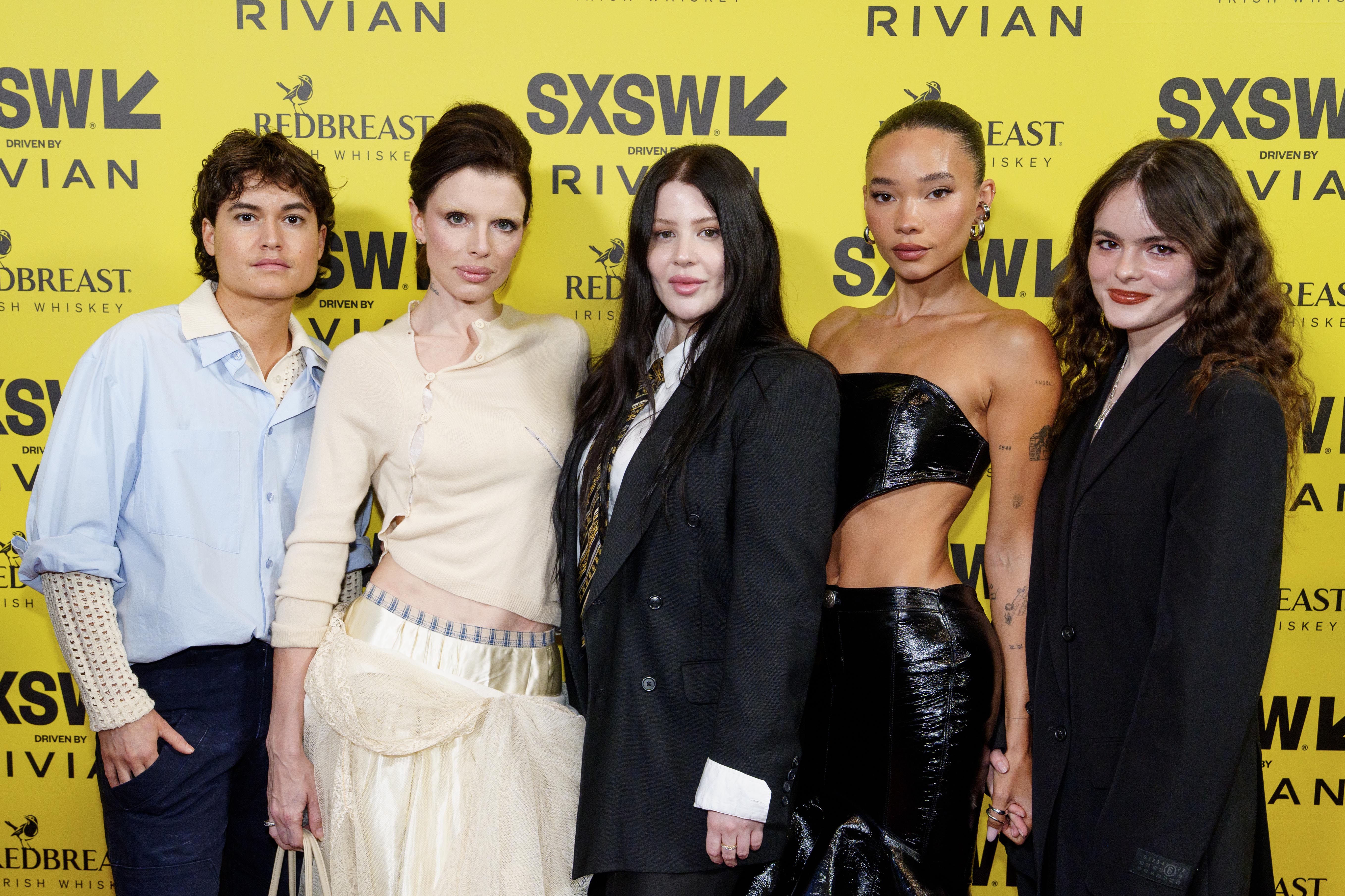 Lio Mehiel, Julia Fox, Millicent Hailes, Ashley Moore and Micaela Wittman